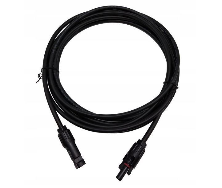 Prodlužovací kabel 6 mm²/ 4m, černý